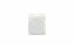 Glasonderzetter 10 cm wit Bouquet set van 6