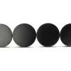 Glasonderzetter 10 cm zwart Cheers set van 4