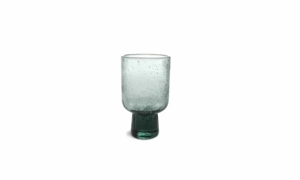 Glas op voet 25 cl Kolon green