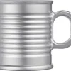 Glazen beker met oor 32 cl zilver Conserve Moi