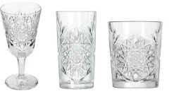 Glazen set 18-delig Hobstar Libbey