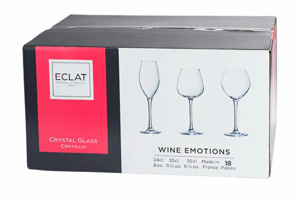 Glazen set 18-delig Wine Emotions Cristal