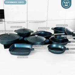 Grillpan 28 cm Blauw Performance Series Inductie Westinghouse