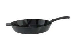 Grillpan 22cm Castard gietijzer mat zwart