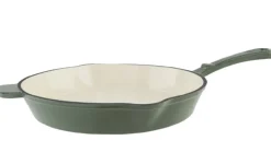 Grillpan 22cm Castard gietijzer glansgroen