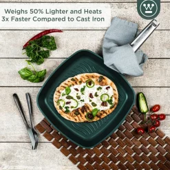 Grillpan 28 cm Groen Performance Series Inductie Westinghouse