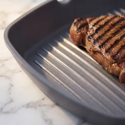 Grillpan 24 cm marmeren coating