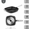 Grillpan 28 cm Zwart Performance Series Inductie Westinghouse