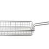 Hamburgermandje RVS 25 x 16 cm