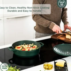 Hapjespan 32 cm Groen Performance Series Inductie Westinghouse