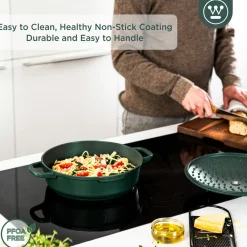 Hapjespan 28 cm Groen Performance Series Inductie Westinghouse
