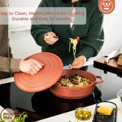 Hapjespan 32 cm Rood Performance Series Inductie Westinghouse