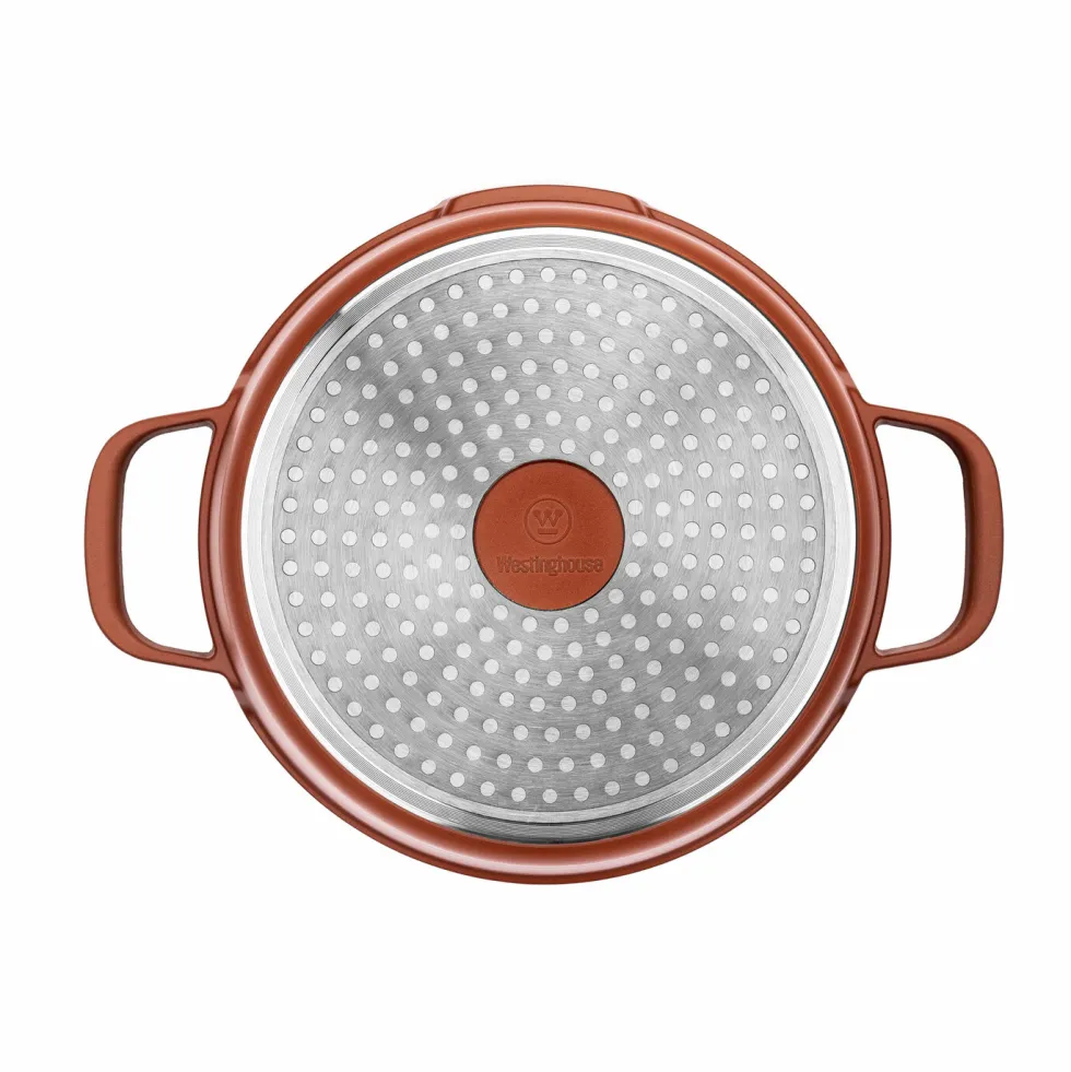 Hapjespan 28 cm Rood Performance Series Inductie Westinghouse