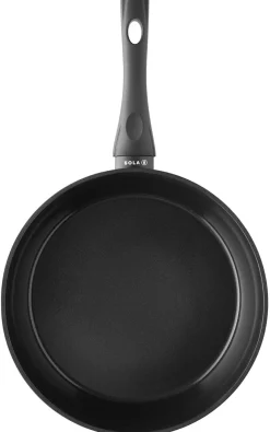 Hapjespan 28 cm Stonehenge Sola zwart
