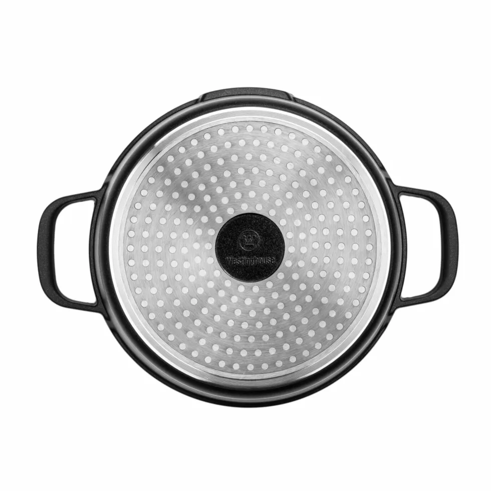 Hapjespan 28 cm Zwart Performance Series Inductie Westinghouse