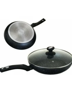 Hapjespan Keramische Coating 24 cm Black Edënbërg Stonetec Line