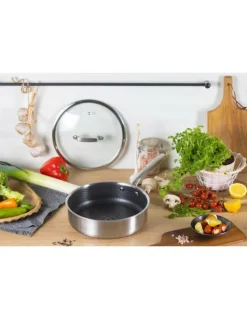Hapjespan Keramische Coating 24 cm Zilver Edënbërg Exclusive Line