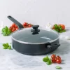 Hapjespan met Keramische Antikleeflaag 28 cm Essence