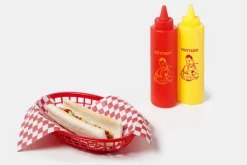 Hotdog en hamburger BBQ kit 14 delig
