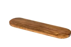 Houten serveerplank langwerpig 80 cm x 22 cm