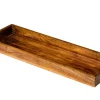 Houten serveerschaal 62 cm x 21 cm