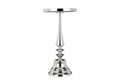 Kaarshouder Zilver 20 x 42 cm Aluminium