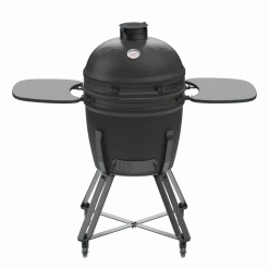 Kamado BBQ Grill XL mat zwart Kamal met zijbordjes en onderstel