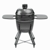 Kamado BBQ Grill XL zwart Kamal met zijbordjes en onderstel