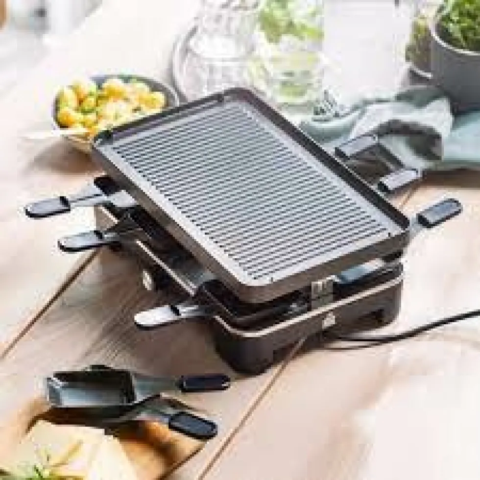 Keramische gourmet set Raclette 37 x 25 cm BK Connect