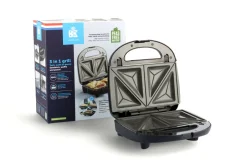 Keramische grill 3 in 1 Tosti Panini Wafelmaker BK Connect