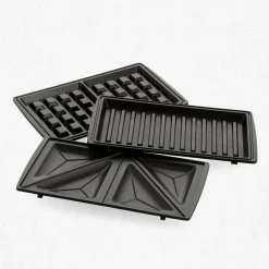 Keramische grill 3 in 1 Tosti Panini Wafelmaker Sky Blue Greenpan