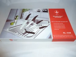 Keramische messenset 5-delig paars