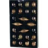 Kerstballen 24 stuks mixed bruin