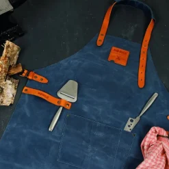 Keukenschort Blauw Pocket Mr. Smith Boska