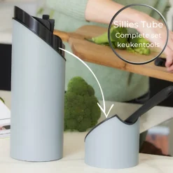 Keukentoolset Sillies Tube Grijs 8-delig