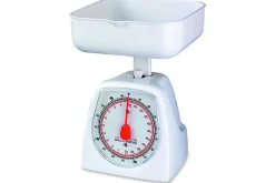 Keukenweegschaal mechanisch wit tot 1 kg