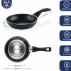 Koekenpan 20 cm Black Marble Westinghouse
