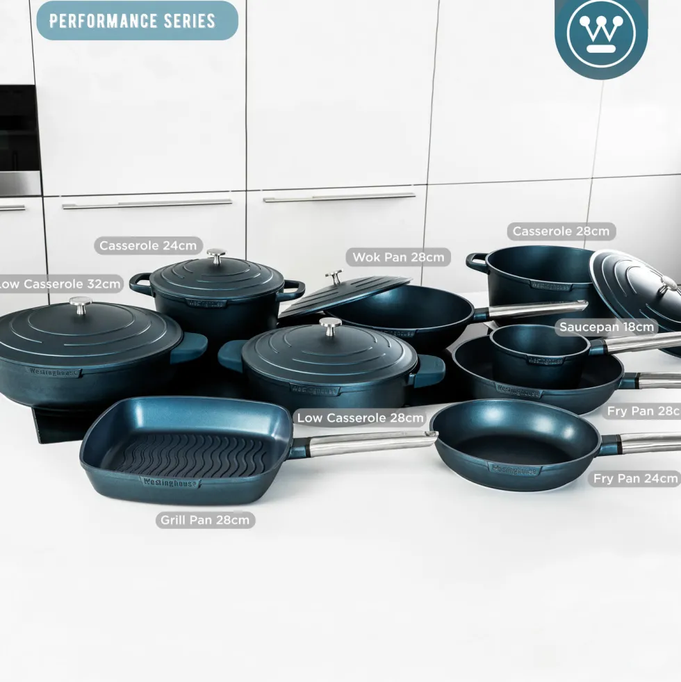 Koekenpan 28 cm Blauw Performance Series Inductie Westinghouse