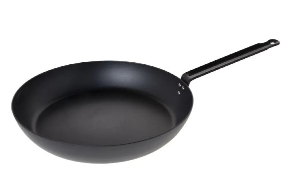 Koekenpan 28 cm Carbonstaal anti aanbak