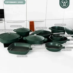 Koekenpan 24 cm Groen Performance Series Inductie Westinghouse