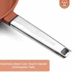 Koekenpan 24 cm Rood Performance Series Inductie Westinghouse
