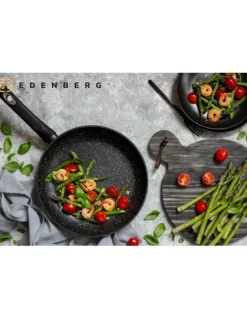 Koekenpan Keramische Coating 26 cm Black Edënbërg Stonetec Line