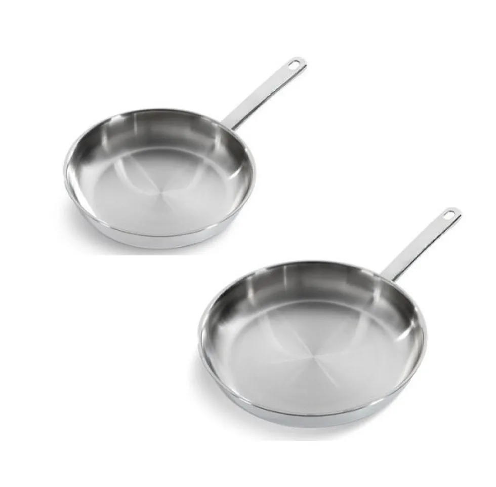 Koekenpannenset BK Bright RVS 24/28cm