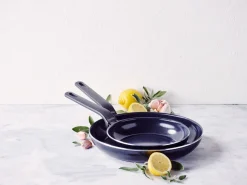 Koekenpannenset 2-delig met Keramische Antikleeflaag 20 / 28 cm Essence