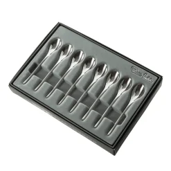 Koffielepels set 8-delig 11.2cm RVS Bud
