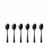 Koffielepels set van 6 Austin Vintage zwart Amefa