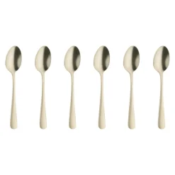 Koffielepels set van 6 Austin Vintage champagne Amefa