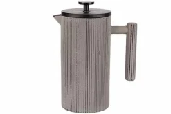 Koffiemaker 80 cl lichtgrijs French Press