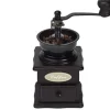 Koffiemolen zwart hout retro