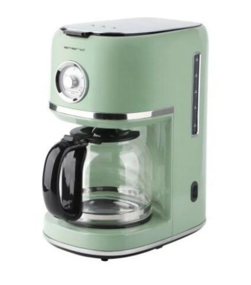 Koffiezetapparaat Retro Groen Emerio